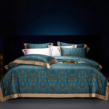 Oriental Vintage Exotic Bohemian Soft, Egyptian Cotton 1000TC Bedding Set